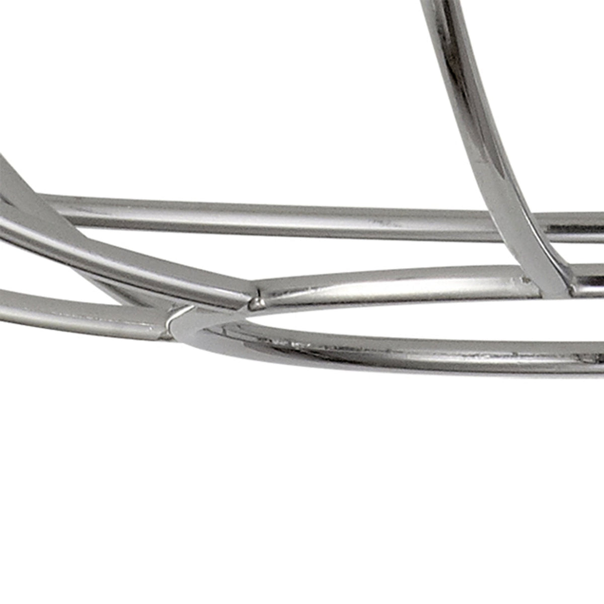 Abode Shallow Round 350mm Wire Cage Guard in Chrome