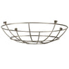 Abode Shallow Round 350mm Wire Cage Guard in Brushed Nickel