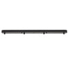 Abode Four Cable 800mm Bar Ceiling Rose in Black