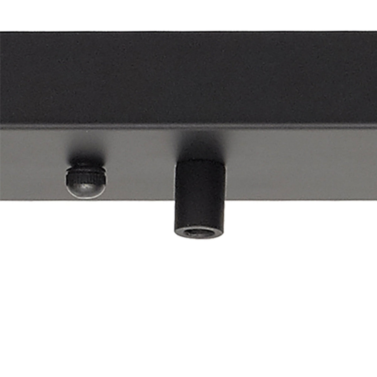 Abode Four Cable 800mm Bar Ceiling Rose in Black