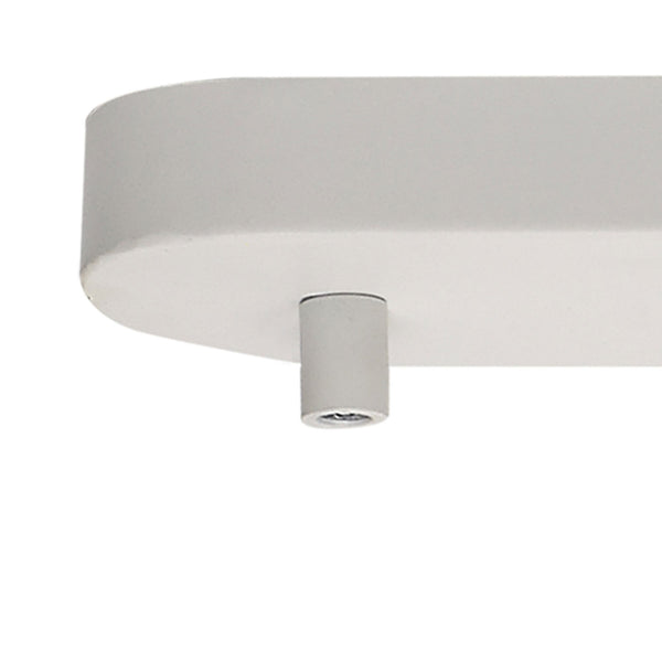 Abode Four Cable 800mm Bar Ceiling Rose in White