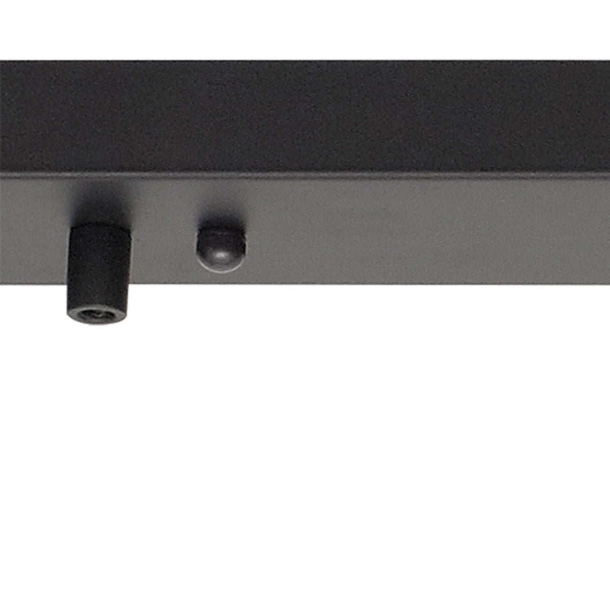 Abode Five Cable 1000mm Bar Ceiling Rose in Black