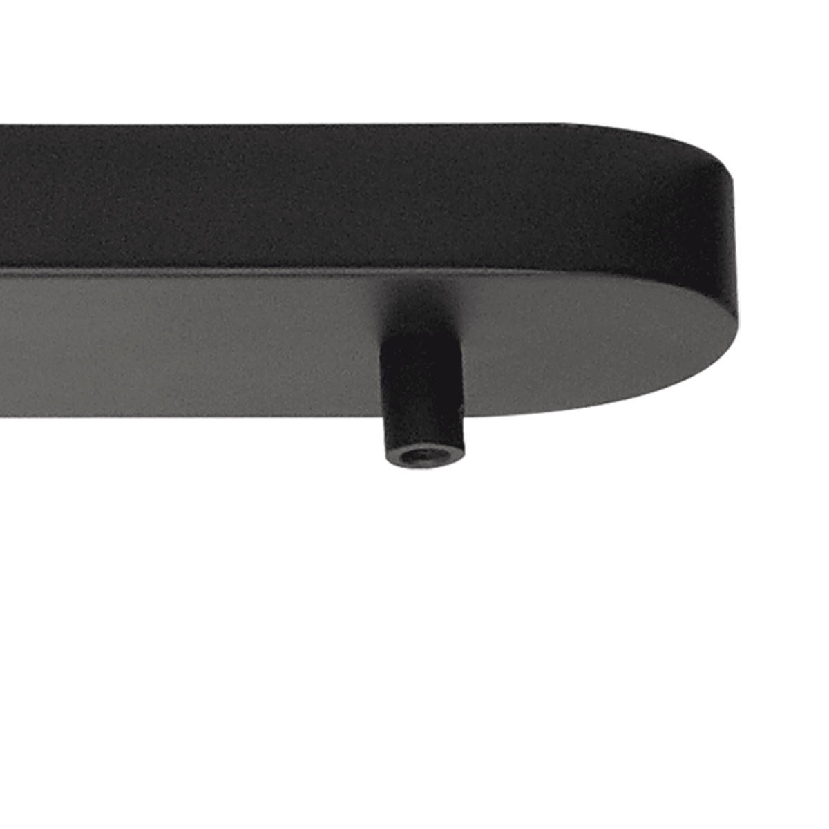 Abode Five Cable 1000mm Bar Ceiling Rose in Black