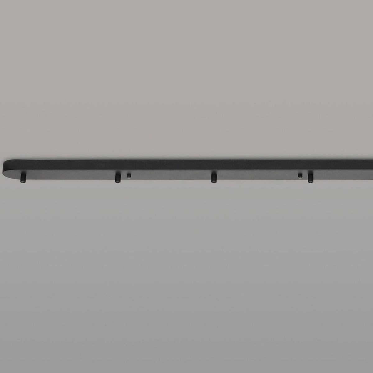 Abode Five Cable 1000mm Bar Ceiling Rose in Black