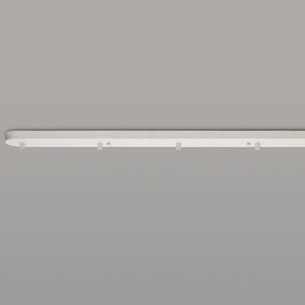 Abode Five Cable 1000mm Bar Ceiling Rose in White