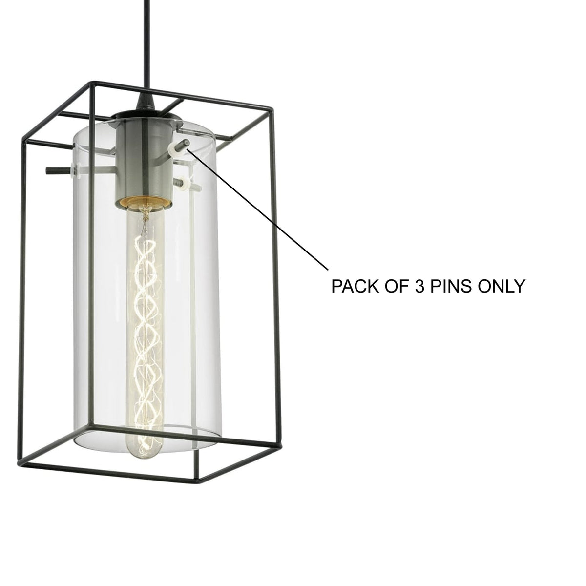 Pack of Three Black Pins For Loncino