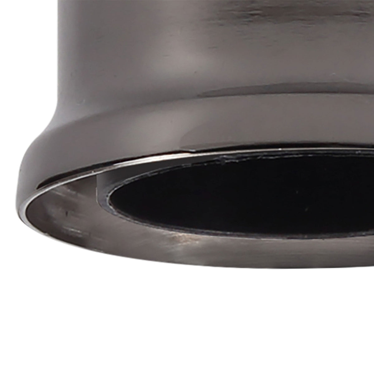 Abode Lampholder in Black Chrome