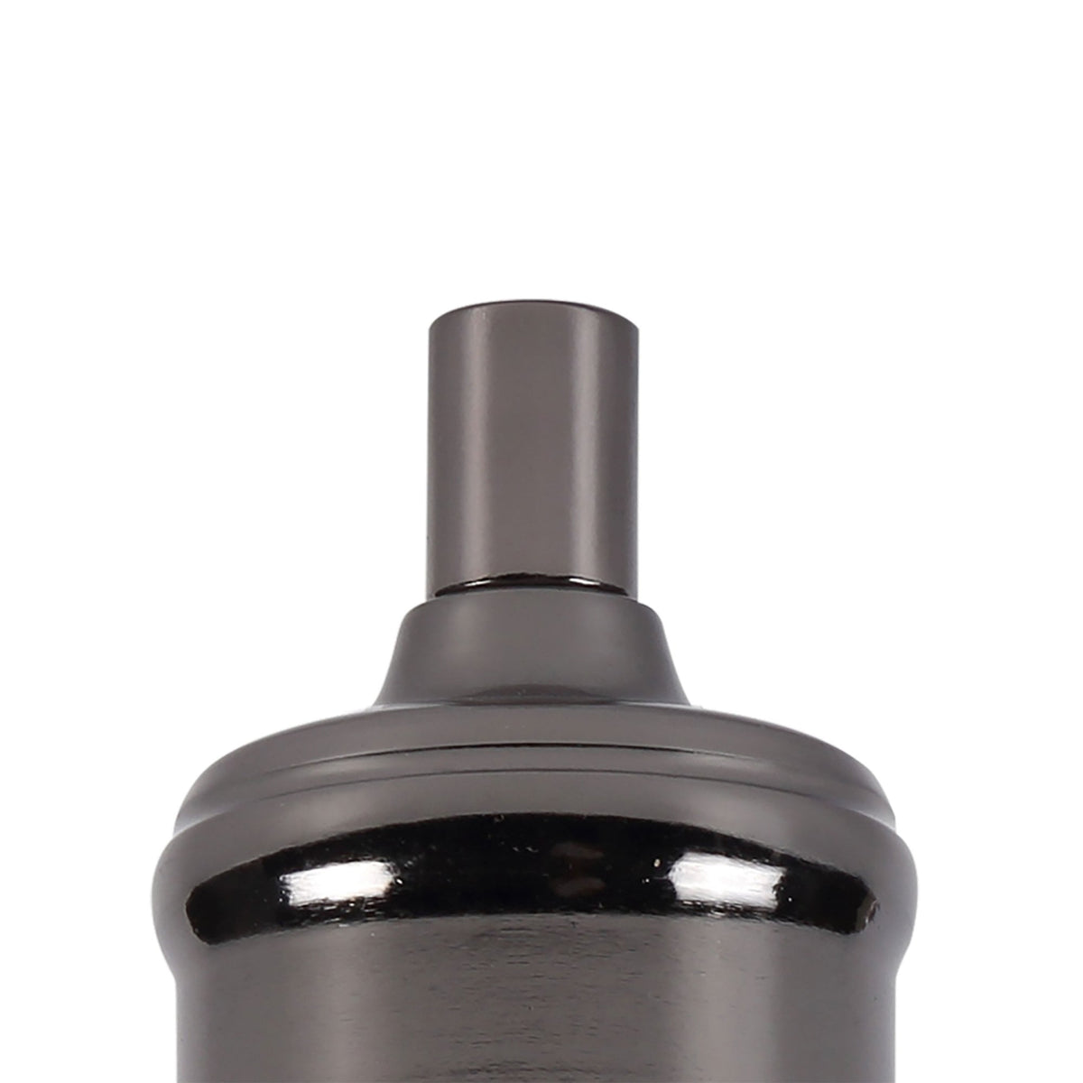 Abode Lampholder in Black Chrome