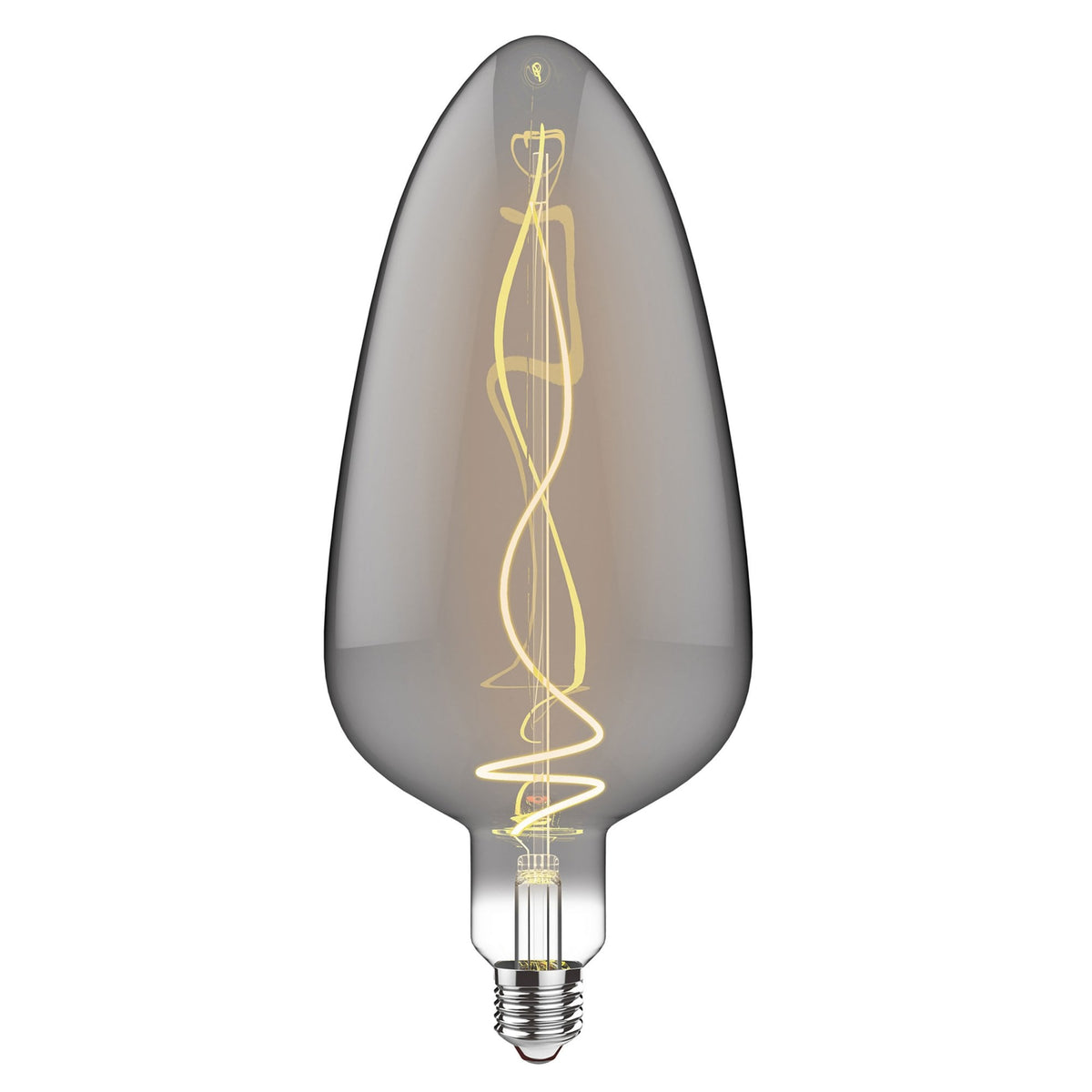 Classic Style E27 Smoked Type G Dimmable Extra Warm White LED 4W 2100K 120lm