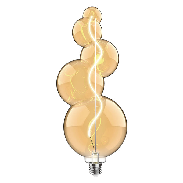 Classic Style E27 Amber Type A1 Dimmable Extra Warm White LED 4W 2100K 200lm