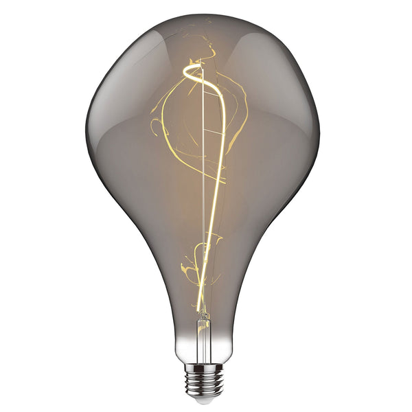 Classic Style E27 Smoked Type D Dimmable Extra Warm White LED 4W 2100K 120lm