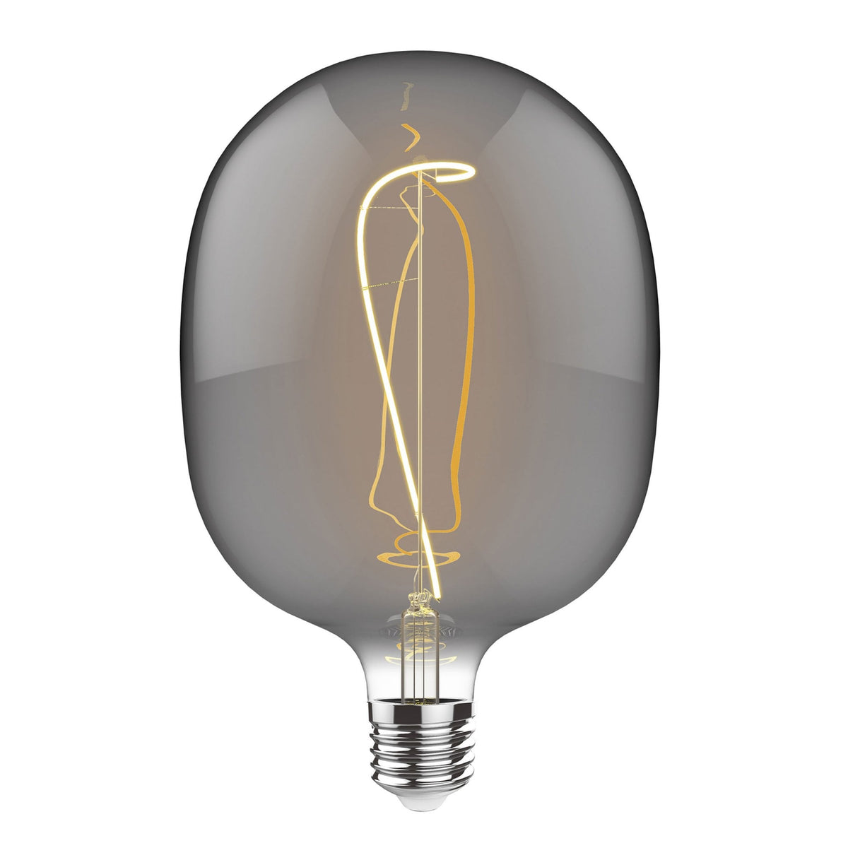 Classic Style Smoked E27 Dimmable Type M White LED 4W 2100K 120lm