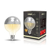 Classic Deco E27 Dimmable Warm White Chrome Top 80mm LED Globe 4W 2700K 330lm