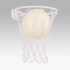 Basketball Wall Light in Matt White