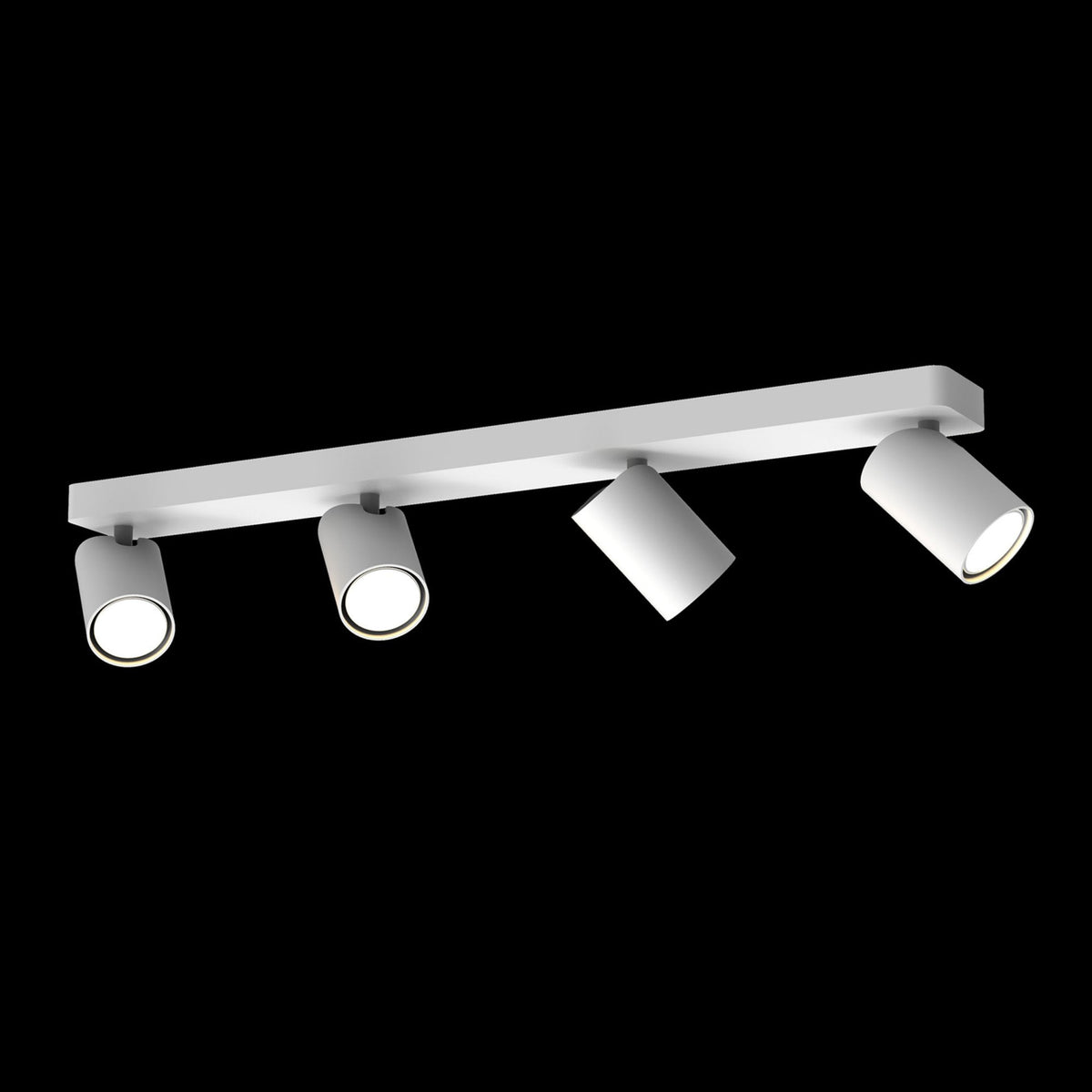 Sal Linear Four Light Bar Spotlight in Matt White