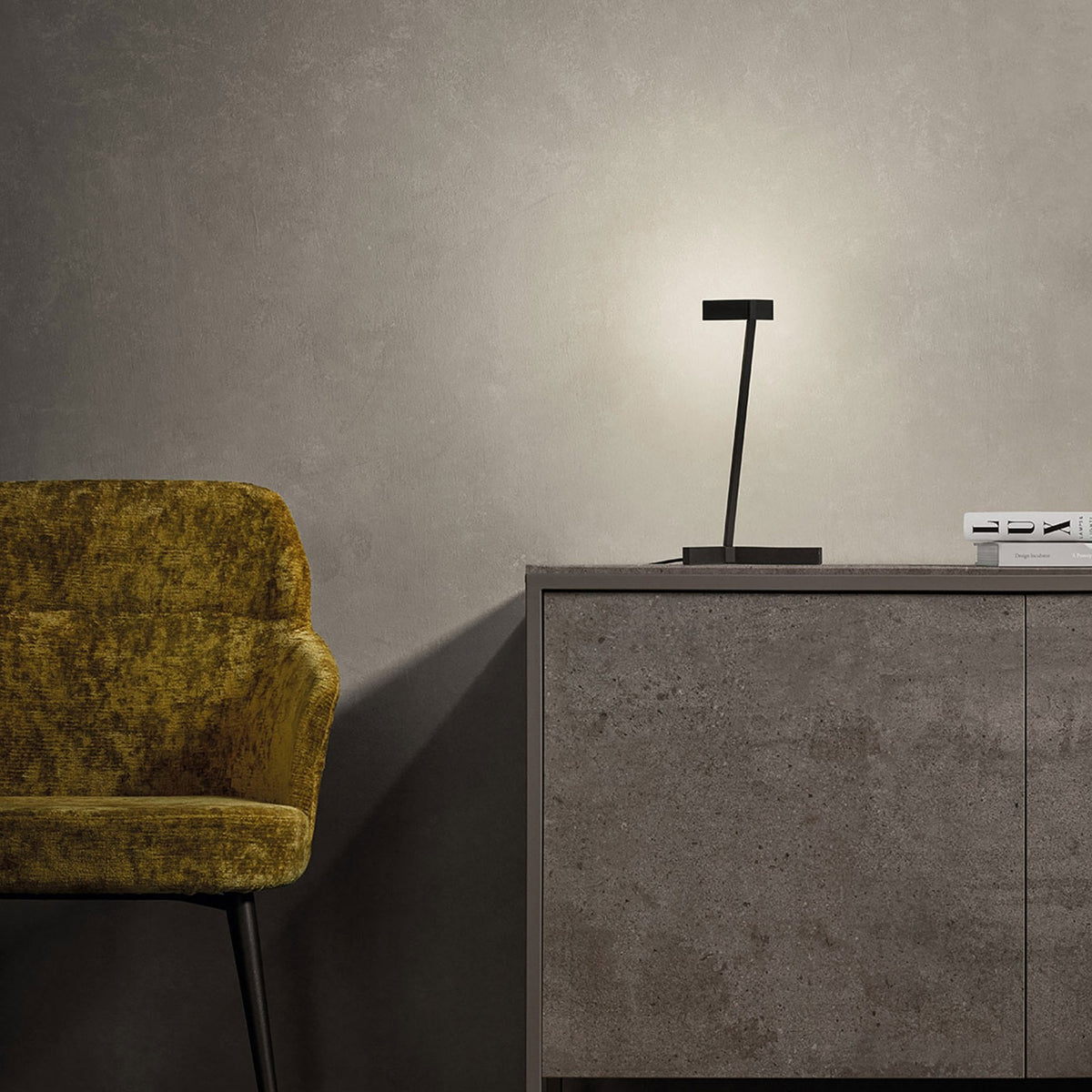 Vector Black 5w LED Table Lamp