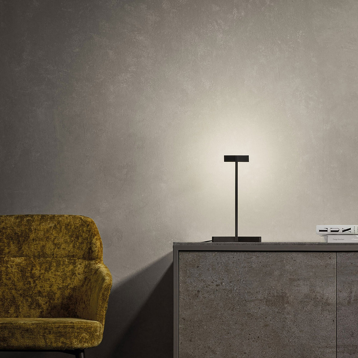 Vector Black 5w LED Table Lamp