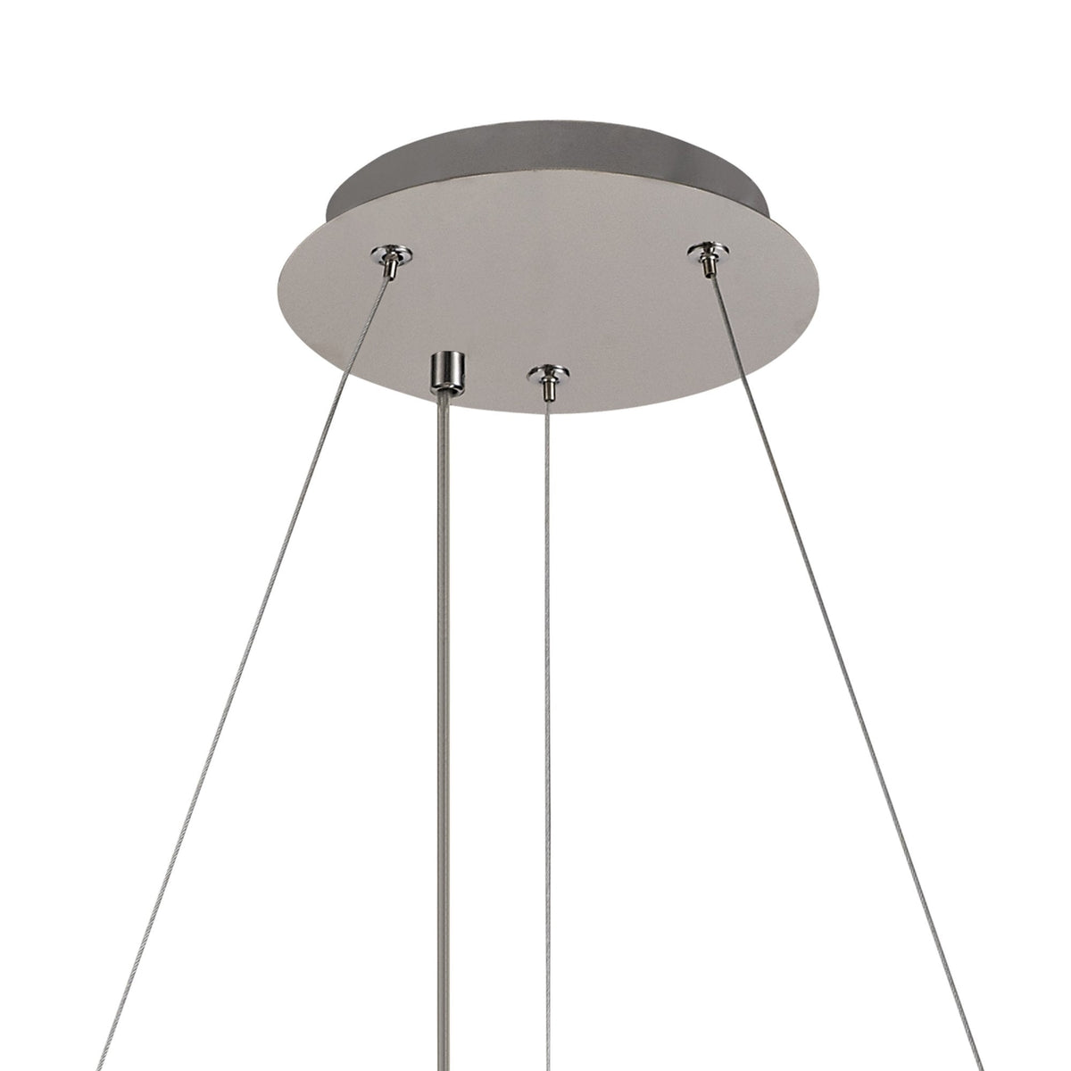 Lustleigh 60cm Round Pendant Chandelier in Polished Chrome & Crystal