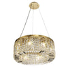 Lustleigh 60cm Round Pendant Chandelier in Polished Gold & Crystal