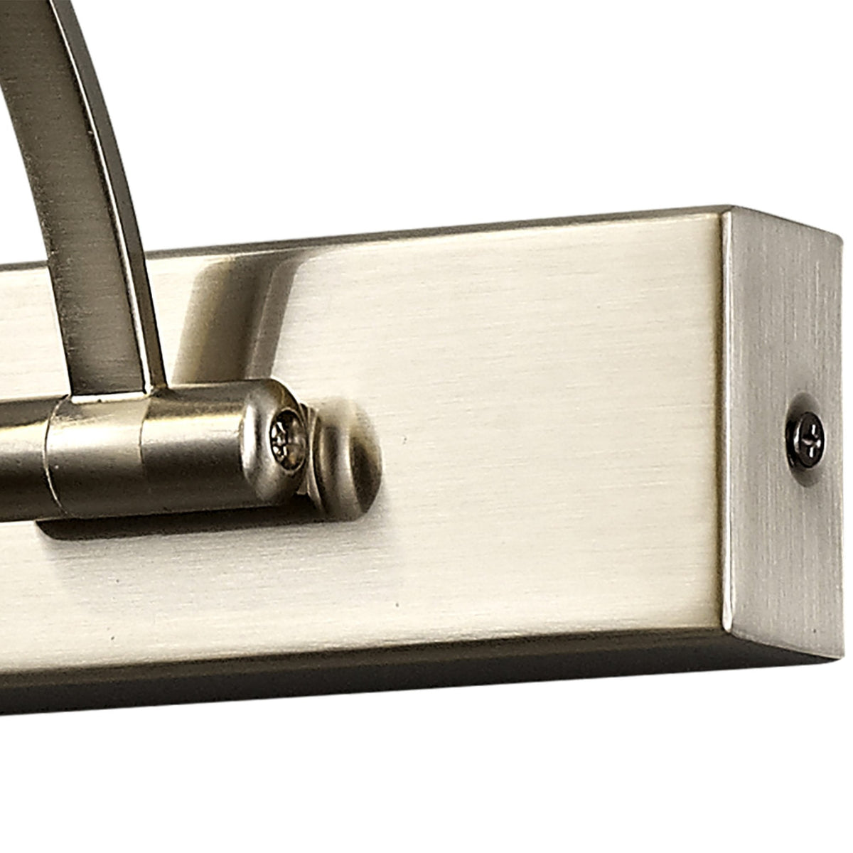 Powderham 755mm 14W Satin Nickel Adjustable LED Picture Light