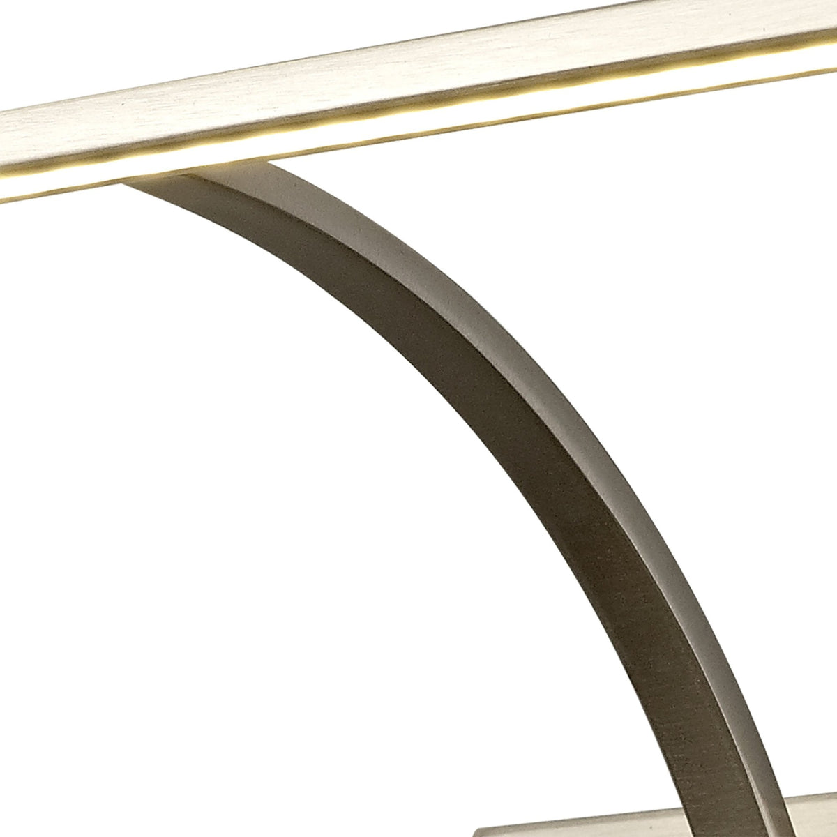 Powderham 340mm 6W Satin Nickel Adjustable LED Picture Light