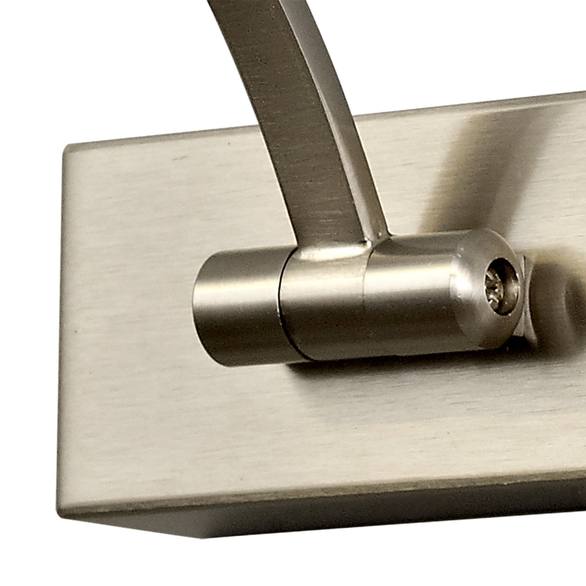 Powderham 340mm 6W Satin Nickel Adjustable LED Picture Light