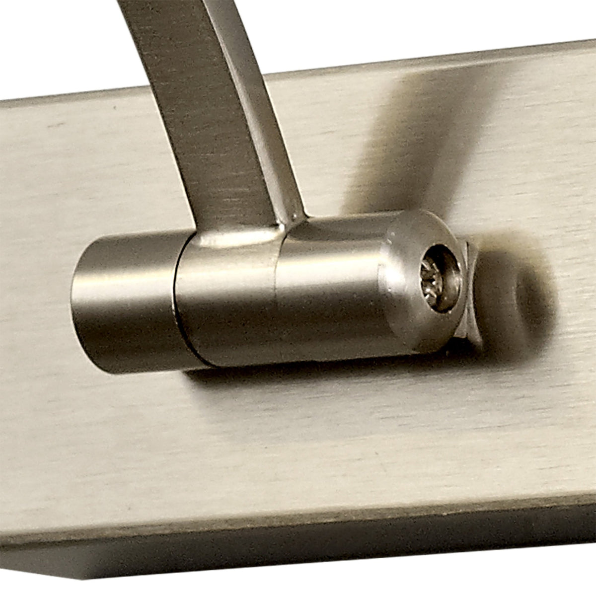 Powderham 560mm 10W LED Adjustable Picture Light in Satin Nickel