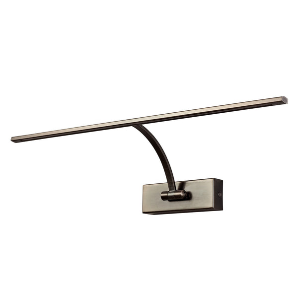 Powderham 560mm 10W LED Adjustable Picture Light in Bronze