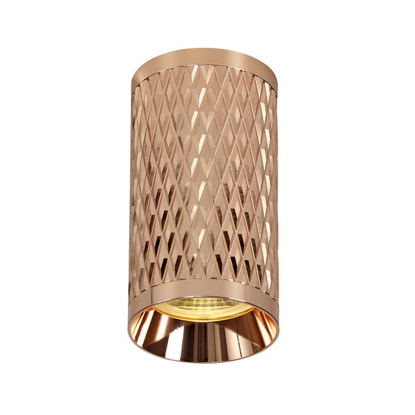Stratton Small Rose Gold Surface Mounted Downlight