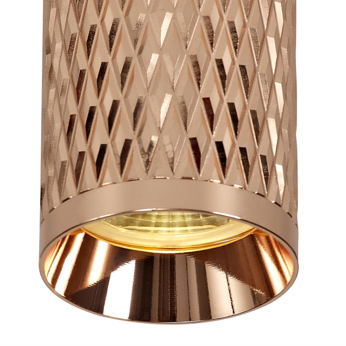 Stratton Small Rose Gold Surface Mounted Downlight