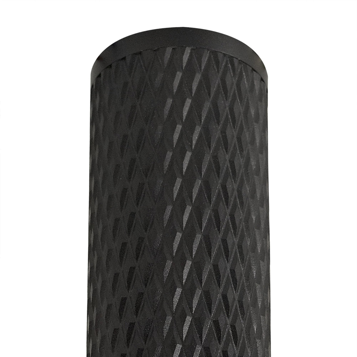 Stratton Large Sand Black Surface Mounted Ceiling Light