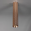 Stratton Large Rose Gold Surface Mounted Ceiling Light