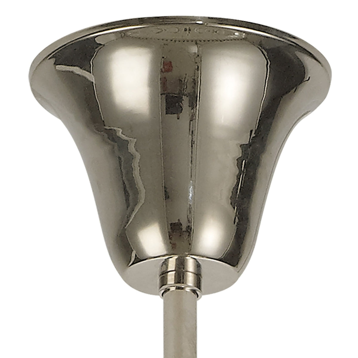 Kentisbeare 300mm Chandelier in Polished Nickel & Clear Glass