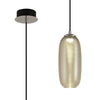 Bigbury 8W LED Chrome Pendant with Champagne Glass