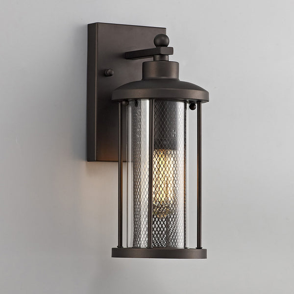 Romansleigh Small Antique Bronze IP54 Exterior Wall Light