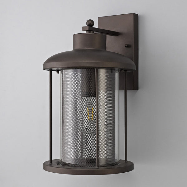 Romansleigh Extra Large Antique Bronze IP54 Exterior Wall Light