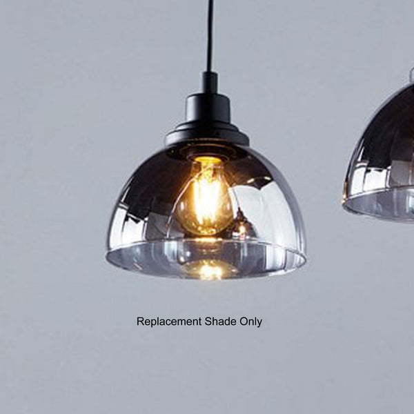Beleser Replacement Vaporized Transparent Black Glass