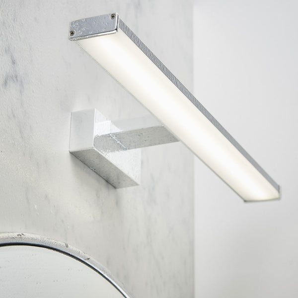 Axis 400mm IP44 LED Bathroom Wall Light in Chrome