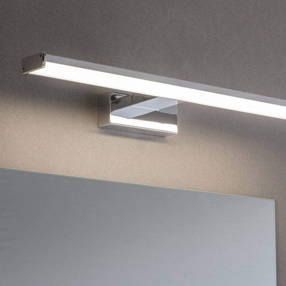 Axis 400mm IP44 LED Bathroom Wall Light in Chrome