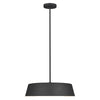 Asher 5 Lamp Single Pendant in Midnight Black