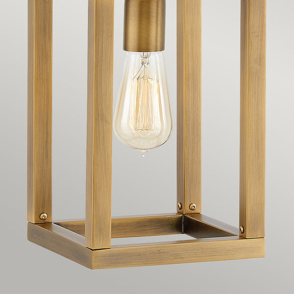Ensemble Single Light Pendant Cluster in Brushed Bronze