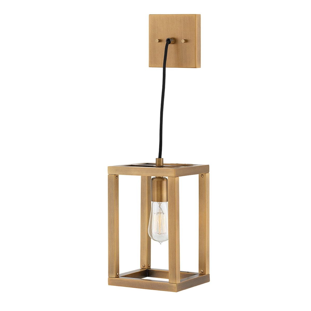 Ensemble Single Light Pendant Cluster in Brushed Bronze