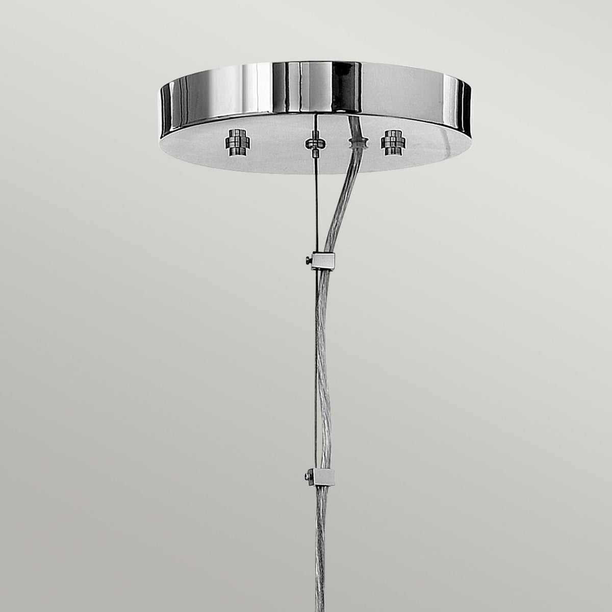 Mondo Eight Light Chandelier in Polished Chrome
