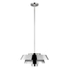 Brisbin Single Pendant in Polished Nickel