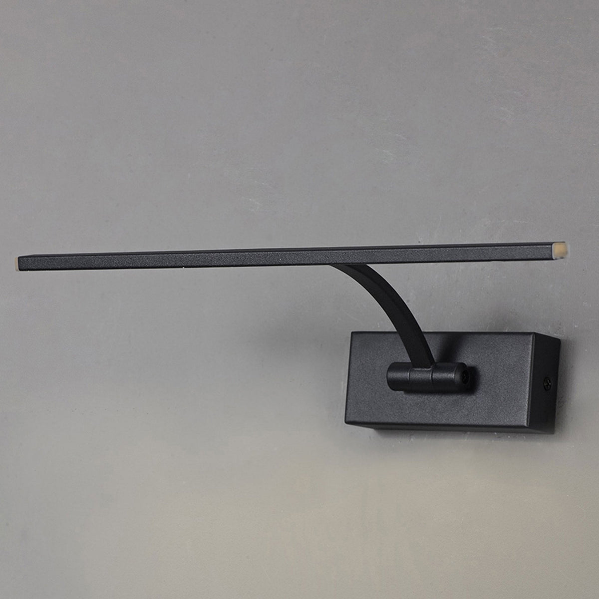 Powderham 340mm 6W Sand Black Adjustable LED Picture Light