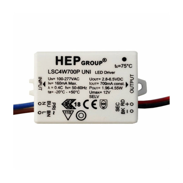 Astro LED Driver CC 700mA 1.9-3.1W