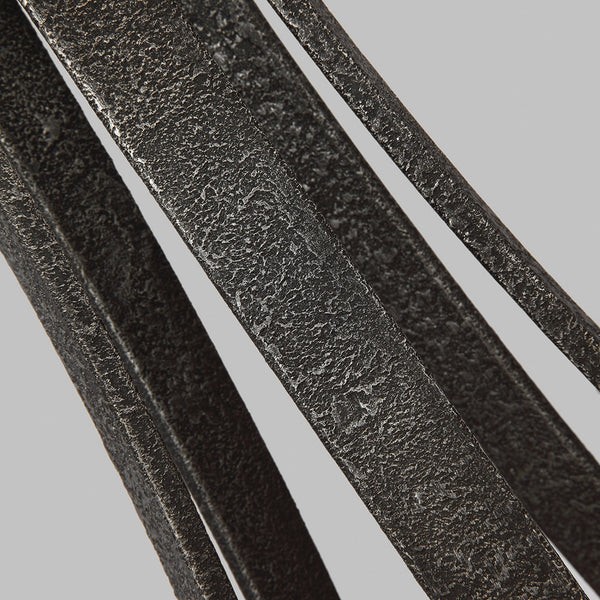 Angelo Five Lamp Chandelier with Distressed Weather Oak