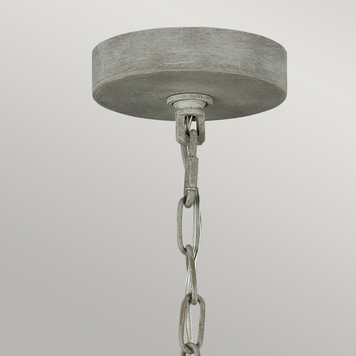 Maryville Nine Light Chandelier in Washed Grey