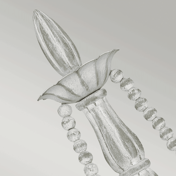 Maryville Two Arm Wall Light in Washed Grey