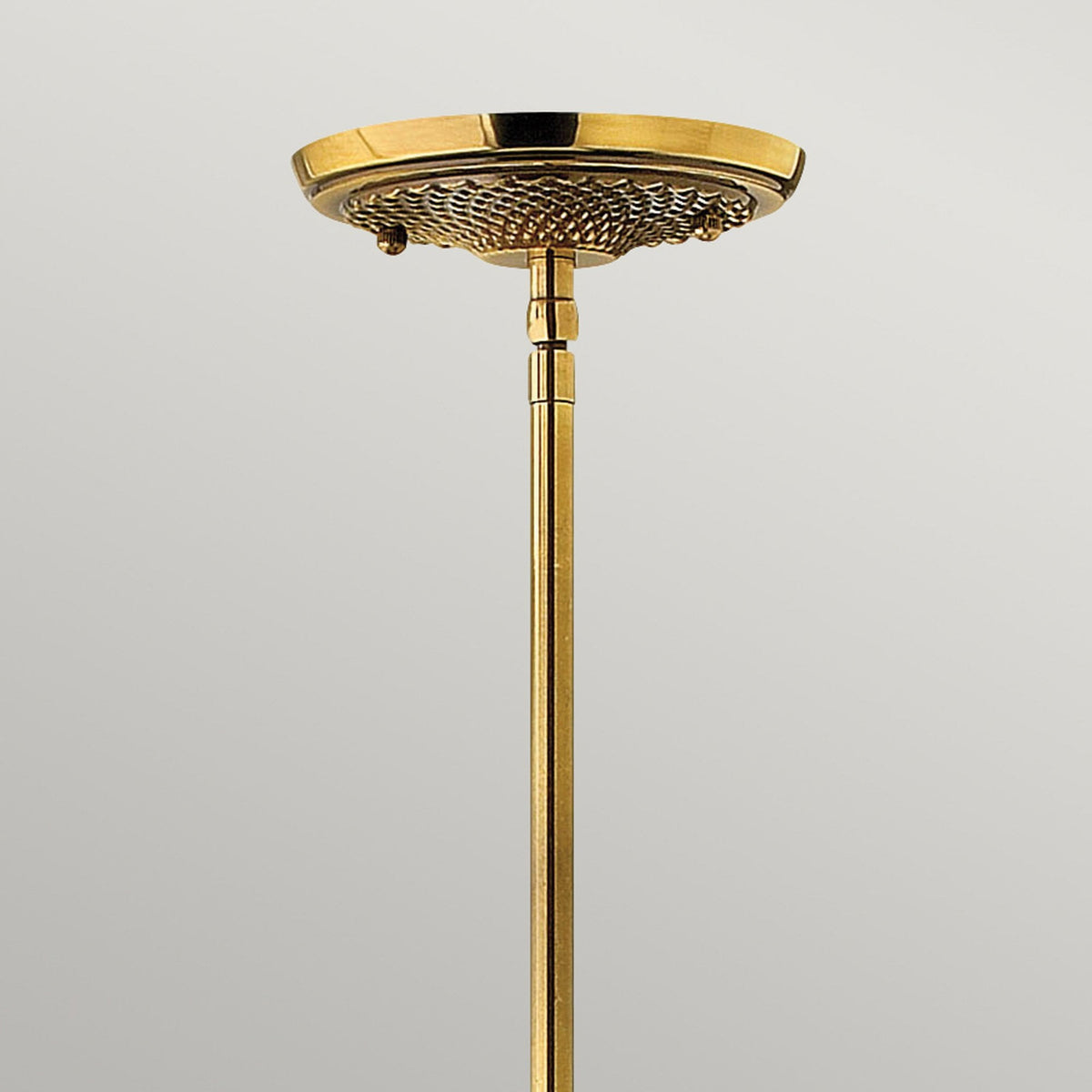 Plantation Pendant in Burnished Brass